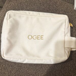 OGEE White Canvas Pouch